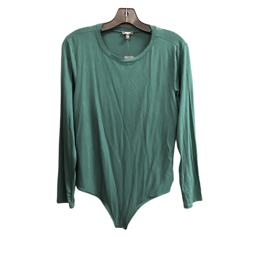 Bodysuit By Express In Green, Size: M