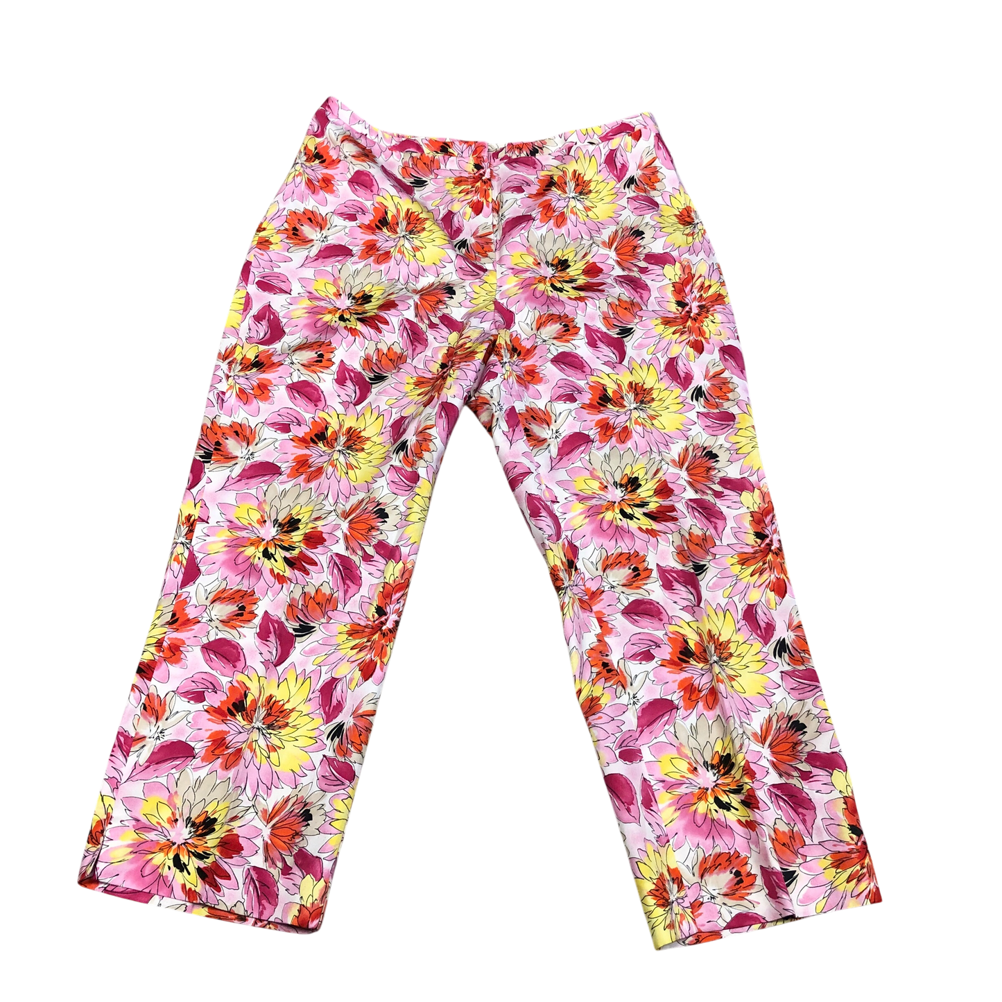 Pants Cropped By Jones New York In Multi-colored, Size: 14