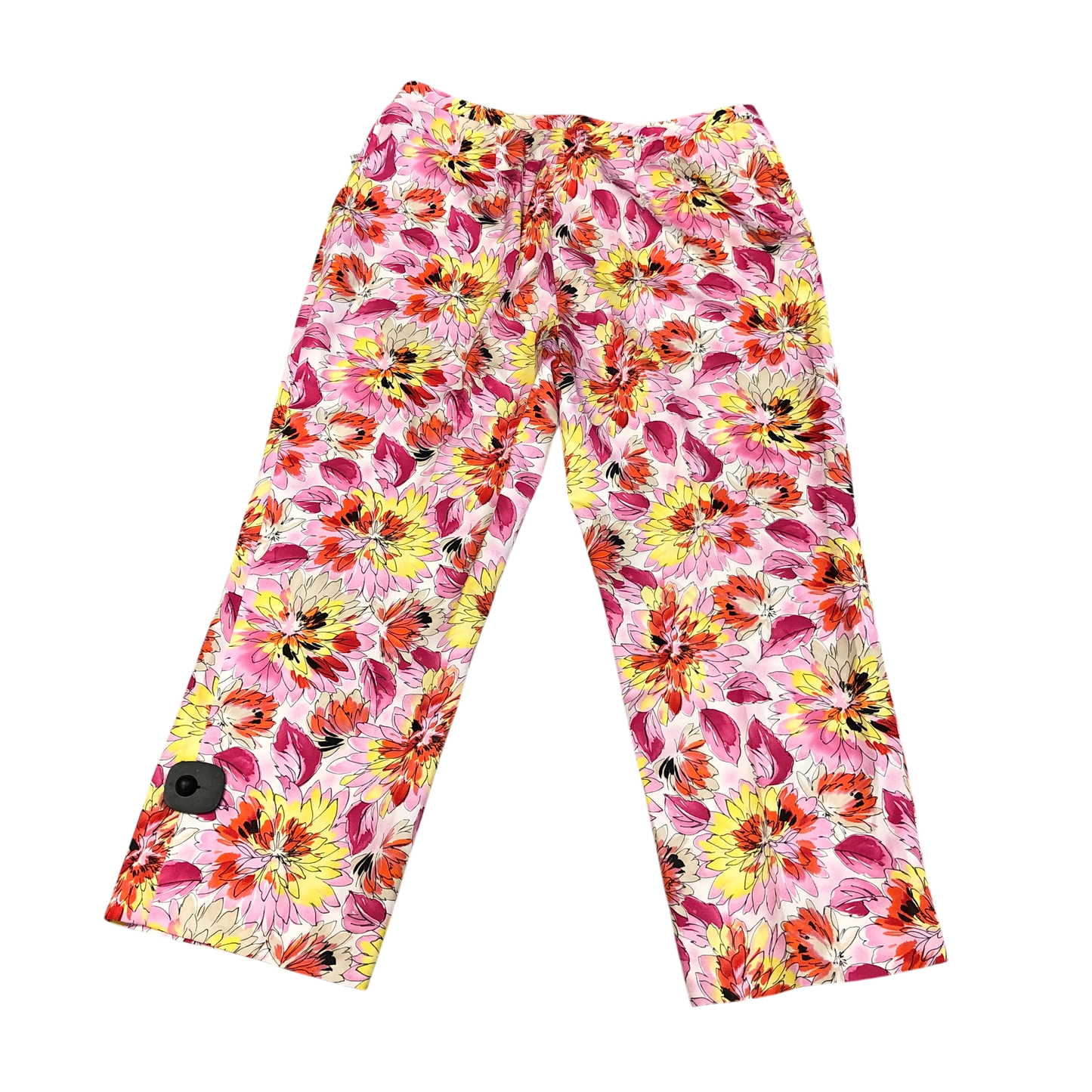 Pants Cropped By Jones New York In Multi-colored, Size: 14