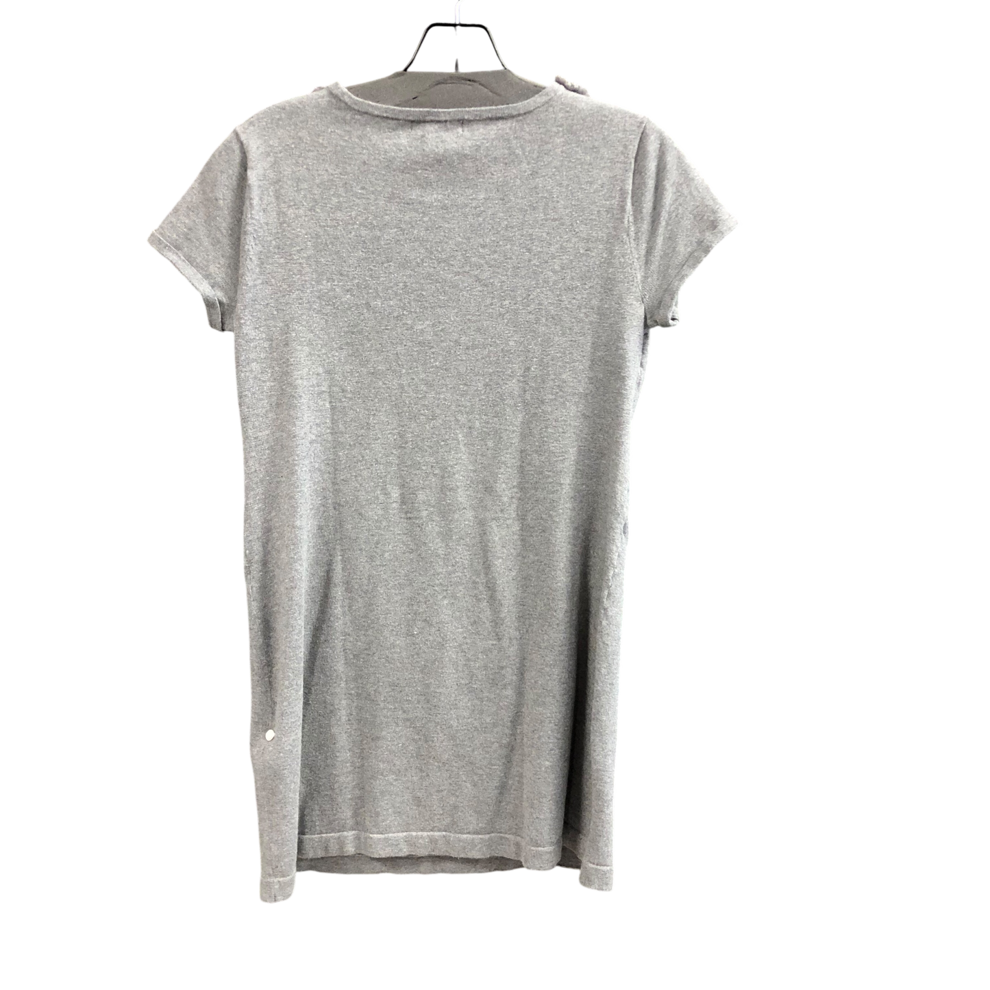 Top Short Sleeve By Alfani In Grey, Size: S