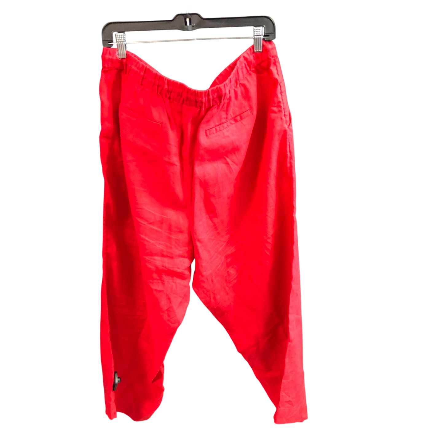 Pants Linen By Charter Club In Red, Size: Xl