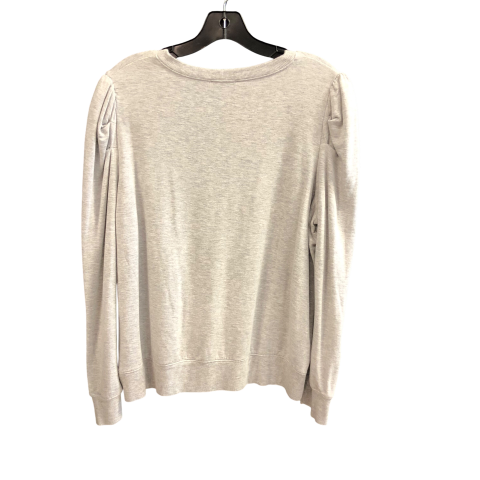 Top Long Sleeve By Express In Grey, Size: L