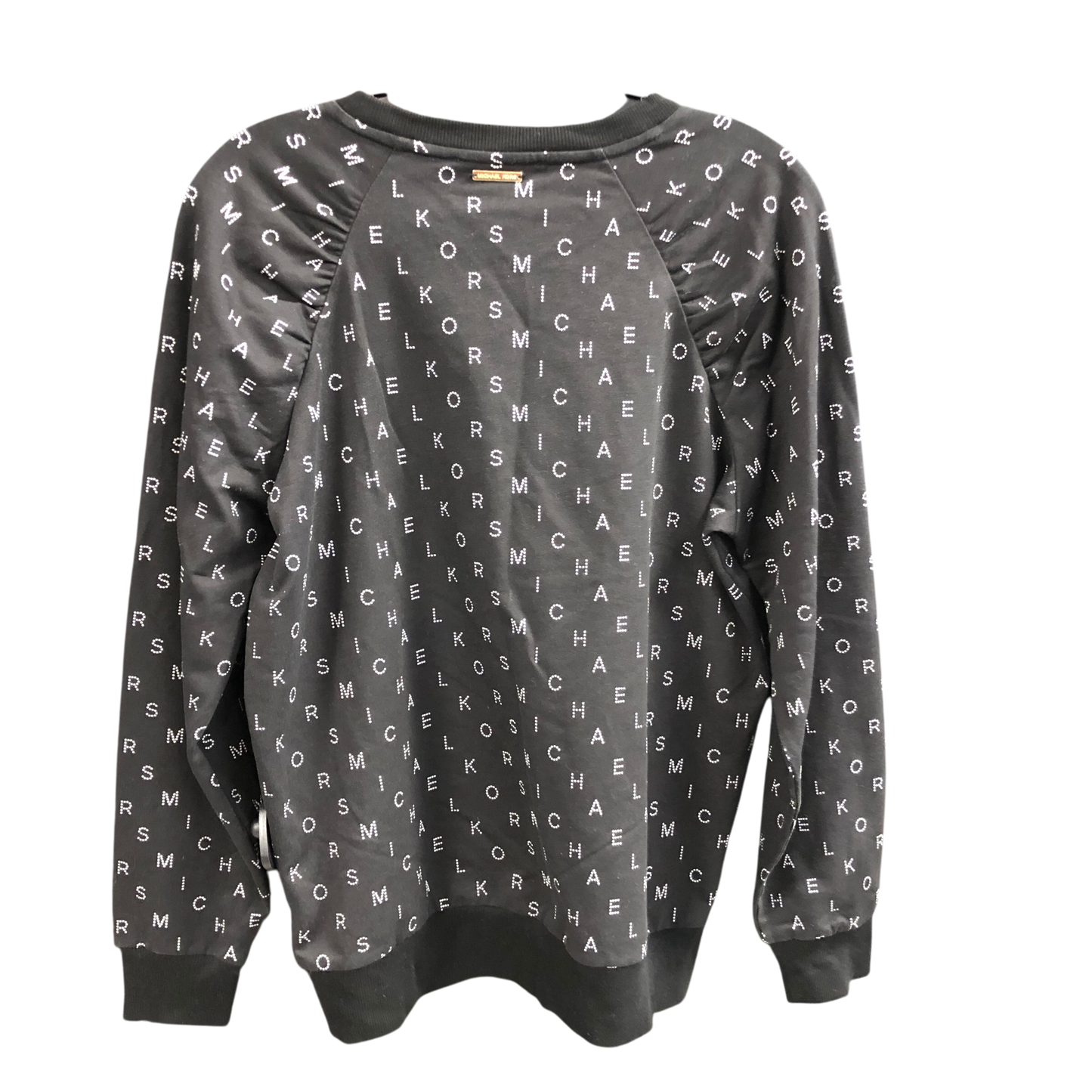 Sweatshirt Crewneck By Michael By Michael Kors In Black, Size: M