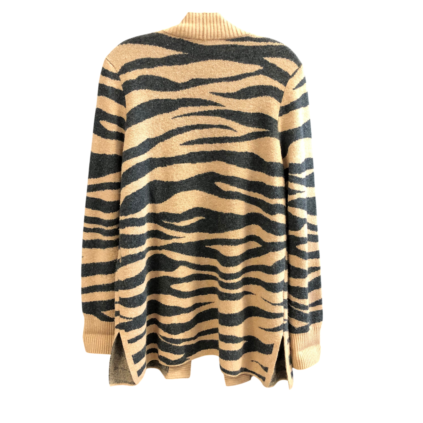 Cardigan By Loft In Animal Print, Size: M