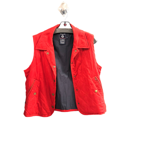 Vest Puffer & Quilted By Clothes Mentor In Red, Size: M