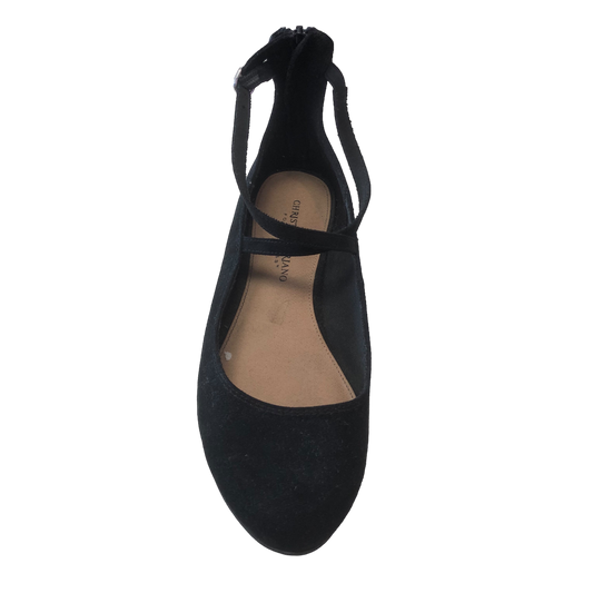 Black Shoes Flats Ballet Christian Siriano, Size 7.5