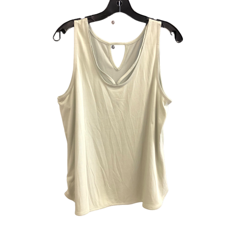 Athletic Tank Top By Peach In Green, Size: L