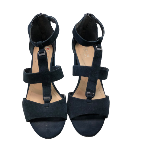 Blue Shoes Heels Block Alfani, Size 9.5