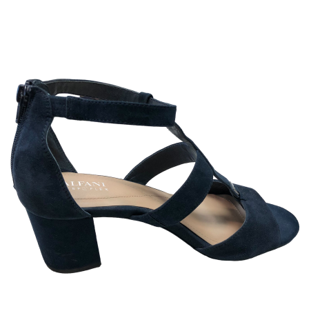 Blue Shoes Heels Block Alfani, Size 9.5