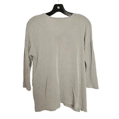 Grey Top 3/4 Sleeve Pure Jill, Size Xs