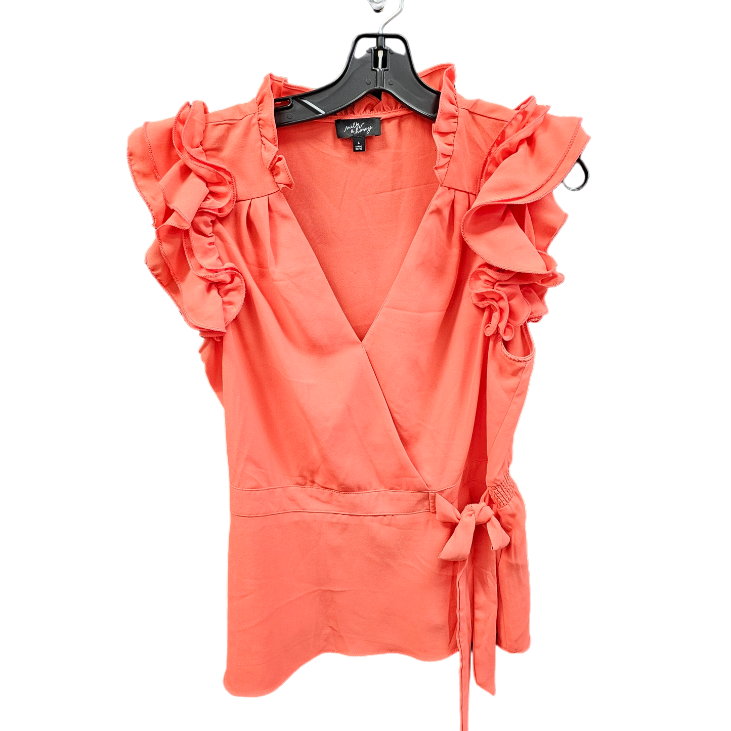 Orange Top Short Sleeve MILK AND HONEY , Size L