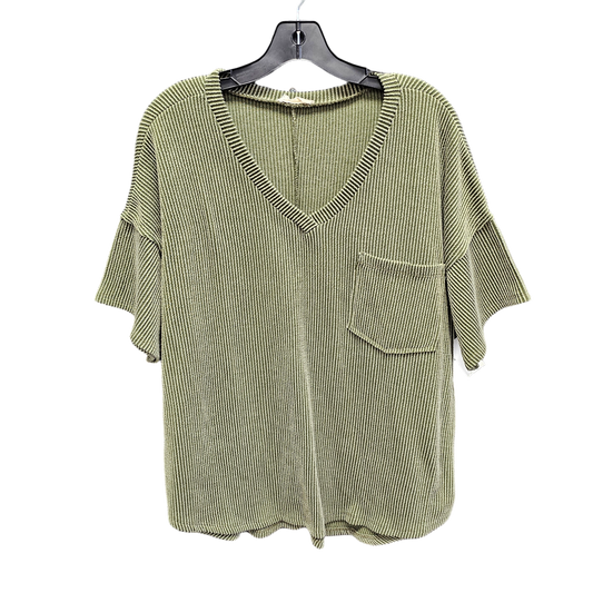 Green Top Short Sleeve Altard State, Size L