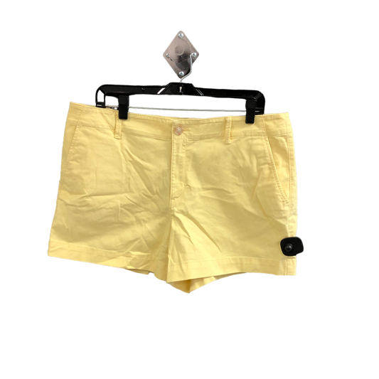 Yellow Shorts Loft, Size 14
