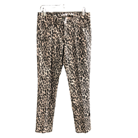 Jeans Straight By Apt 9 In Animal Print, Size: 8