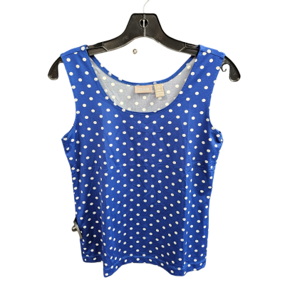 Polkadot Pattern Top Sleeveless Chicos, Size S