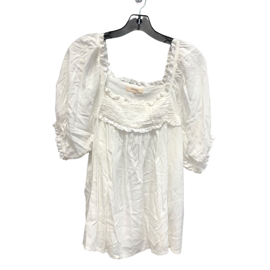 White Top Short Sleeve LAFFAIRE  , Size L