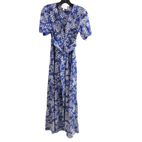 Jumpsuit By Cmc In Blue & White, Size: 0