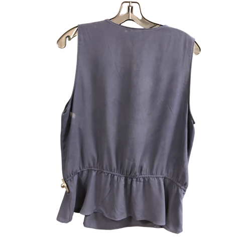 Top Sleeveless By Banana Republic In Blue, Size: L