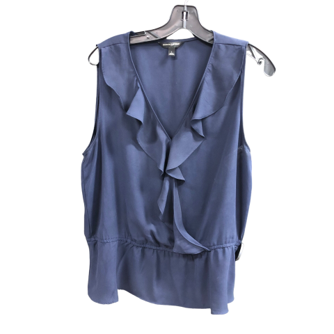 Top Sleeveless By Banana Republic In Blue, Size: L