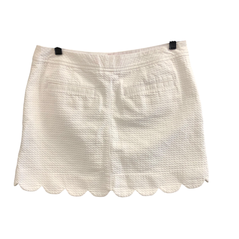 Skort Designer By Lilly Pulitzer In White, Size: 4