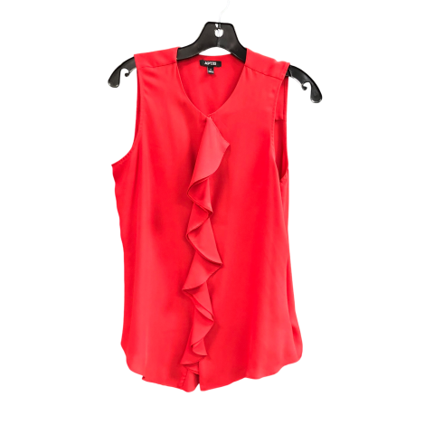 Top Sleeveless By Apt 9 In Red, Size: S