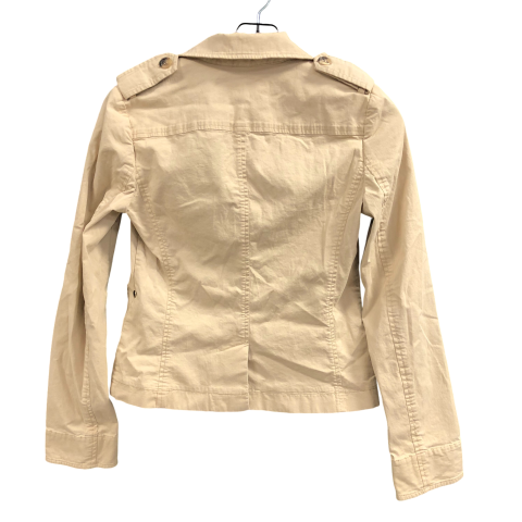 Jacket Designer By Theory In Beige, Size: 4