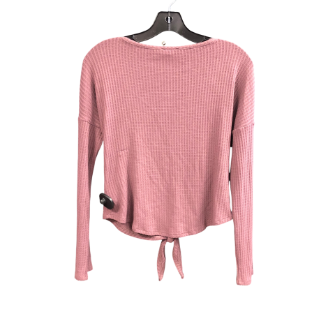 Top Long Sleeve By Express In Mauve, Size: Xs