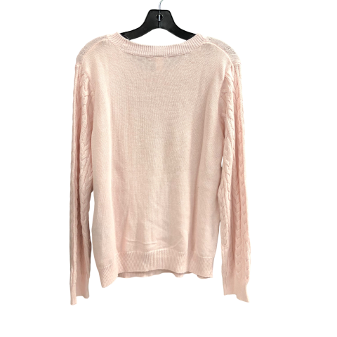 Sweater By H&m In Pink, Size: L