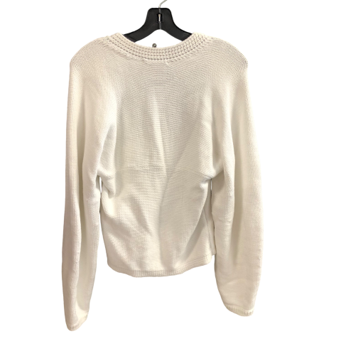 Sweater By Express In White, Size: L