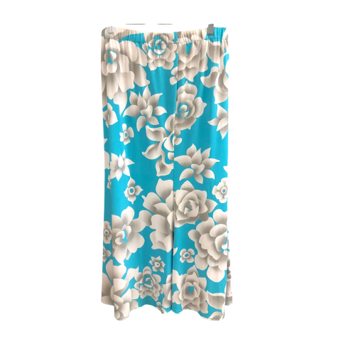 Skirt Maxi By Bob Mackie Qvc In Blue & White, Size: M