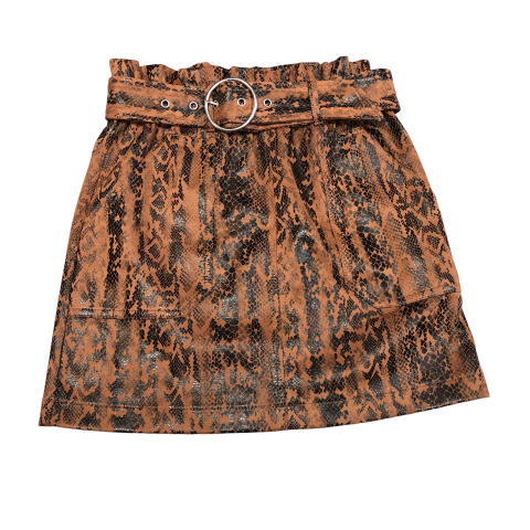 Skirt Mini & Short By Haute Monde In Tan, Size: S