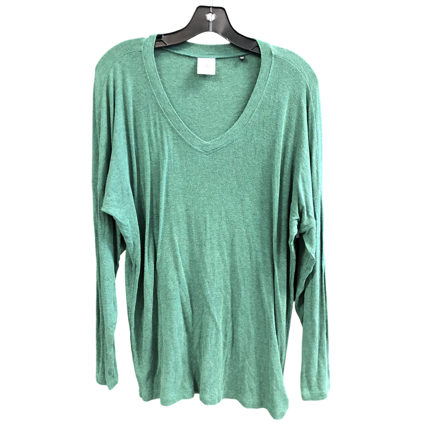 Top Long Sleeve By Cabi In Green, Size: M