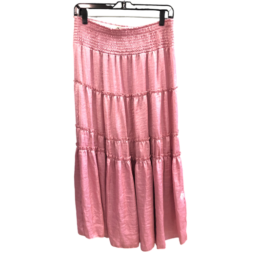 Skirt Maxi By Cmc In Pink, Size: M