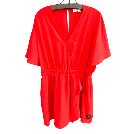 Romper By Emma And Michele In Red, Size: L