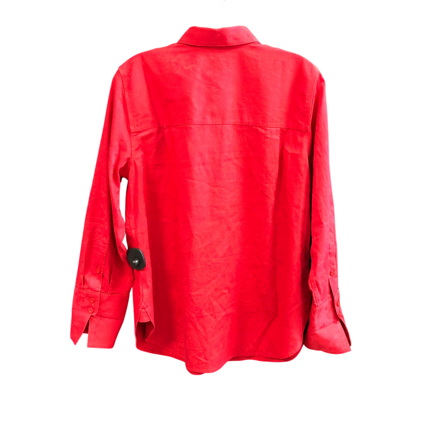 Top 3/4 Sleeve By Chicos In Red, Size: M