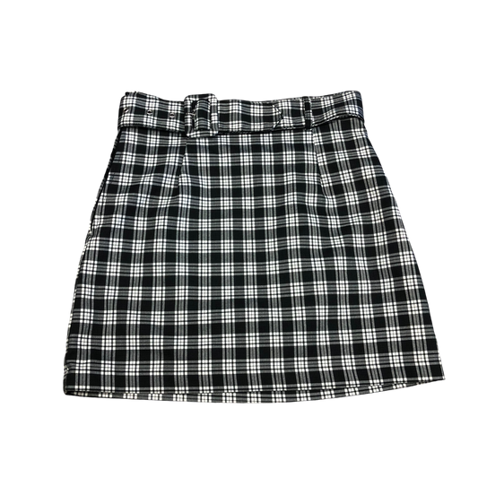 Skirt Mini & Short By Divided In Black & White, Size: 6