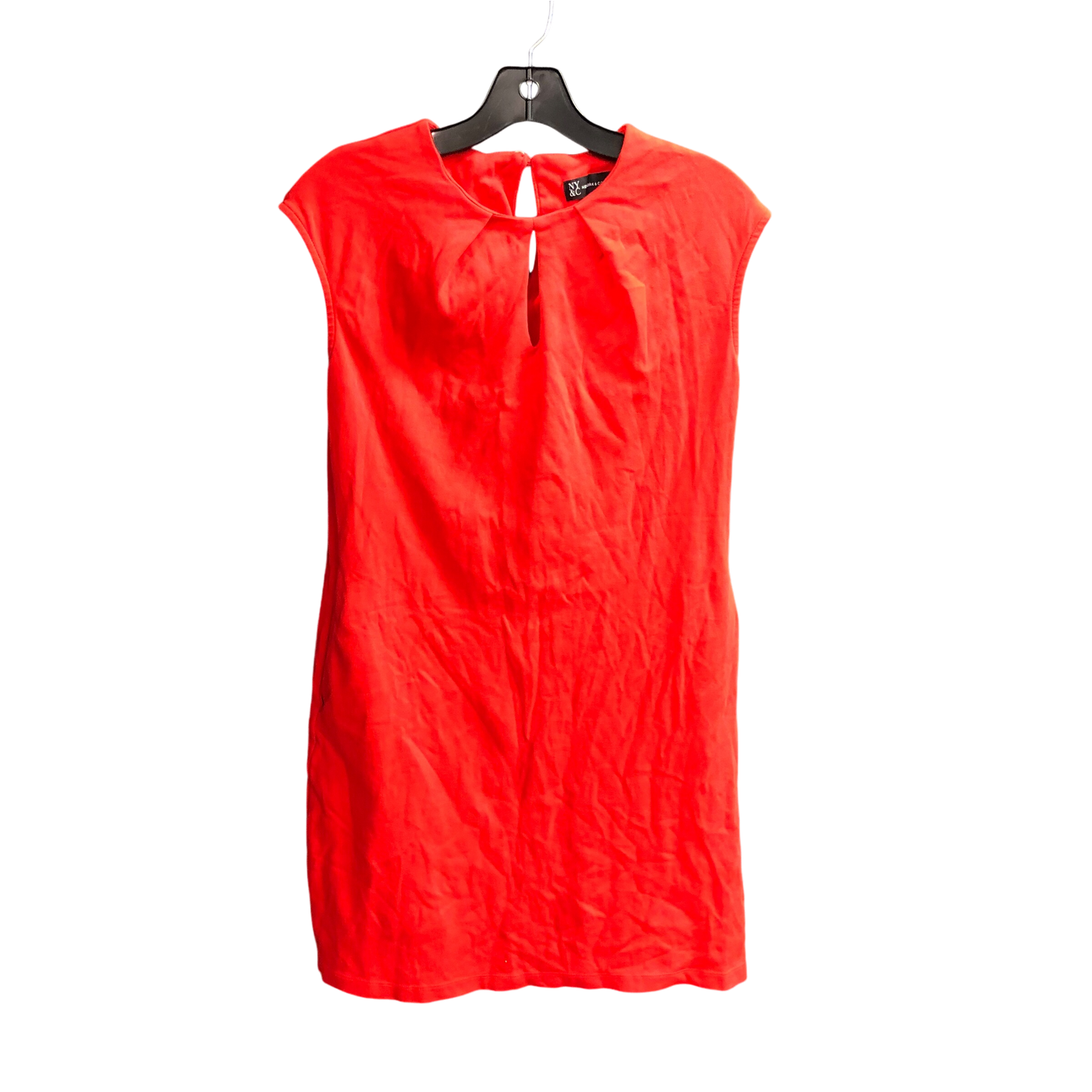 Dress Casual Short By New York And Co In Red, Size: Xs