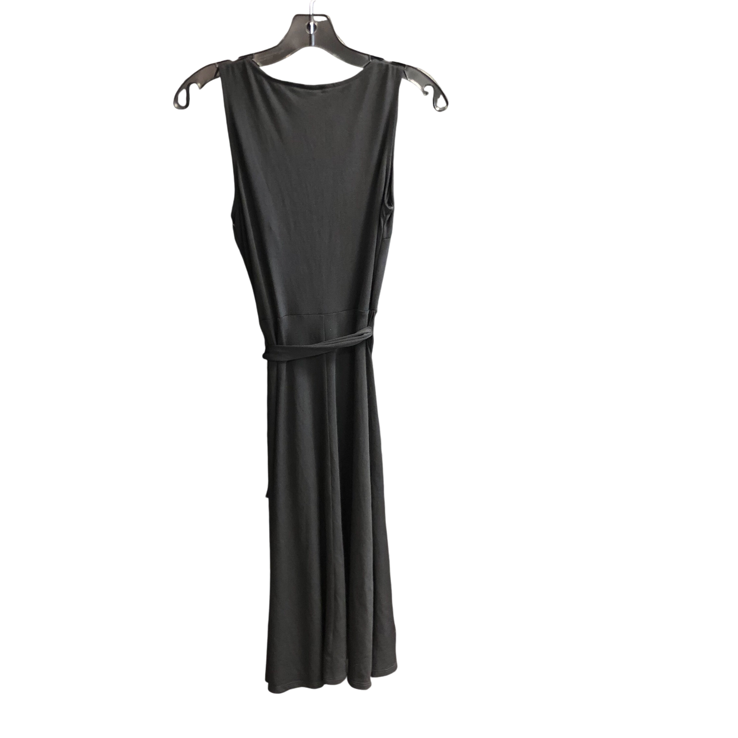 Dress Casual Midi By H&m In Black, Size: Xs