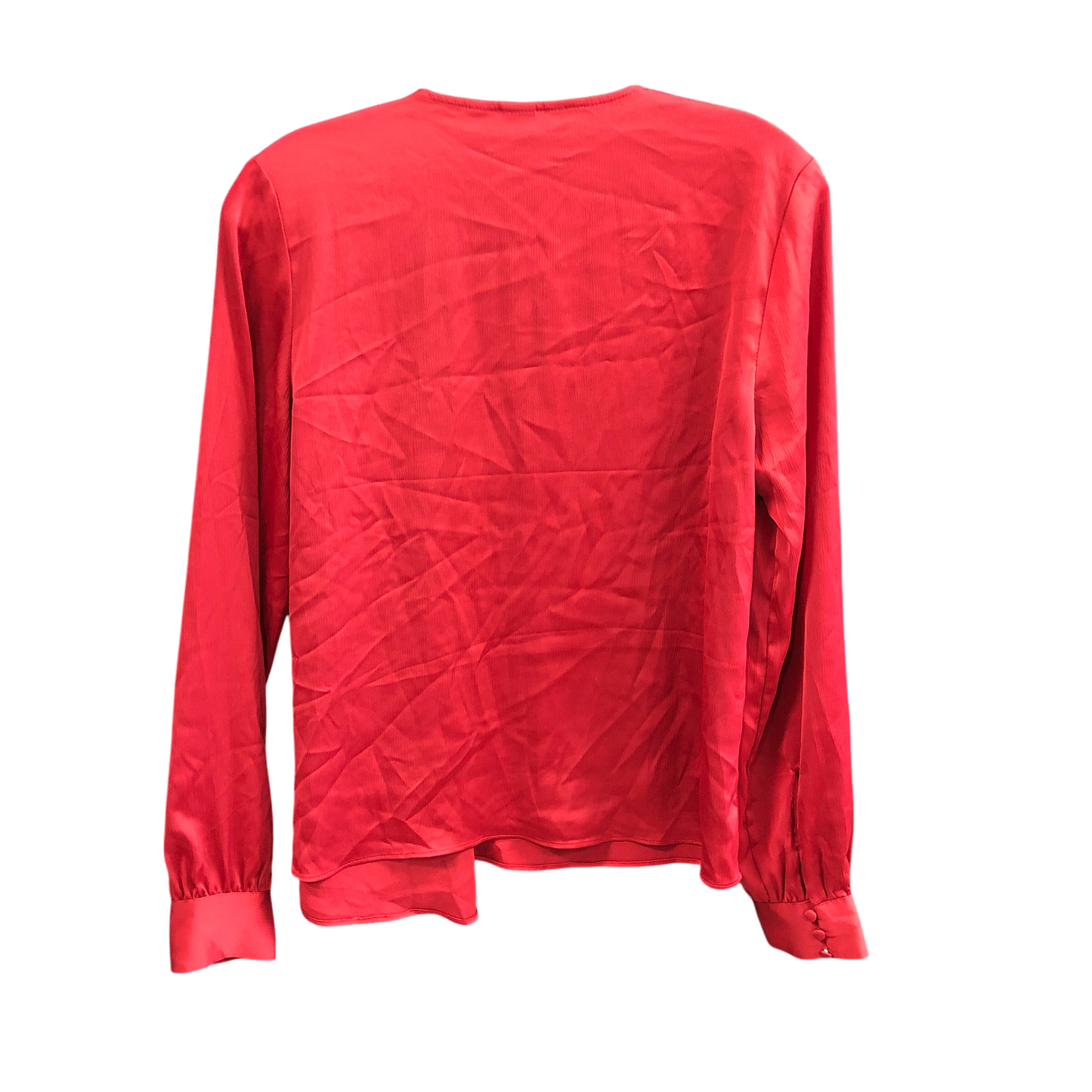 Top Long Sleeve By H&m In Red, Size: 2