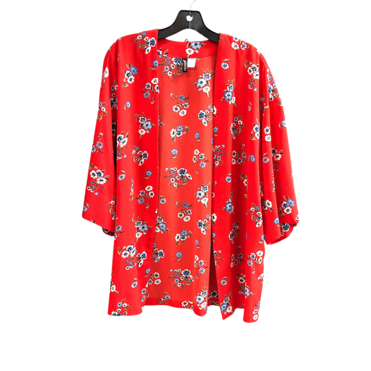 Kimono By Divided In Red, Size: S