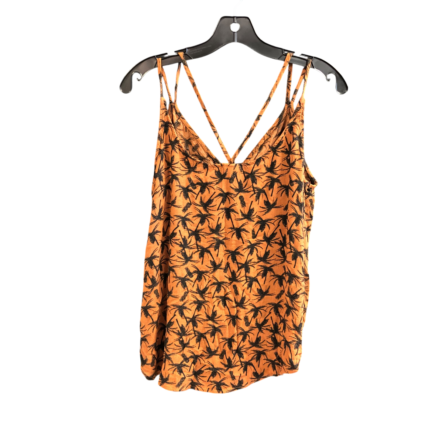 Top Sleeveless By Mossimo In Brown, Size: M