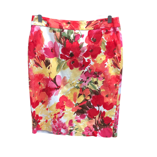 Skirt Mini & Short By Charter Club In Red & Yellow, Size: 6