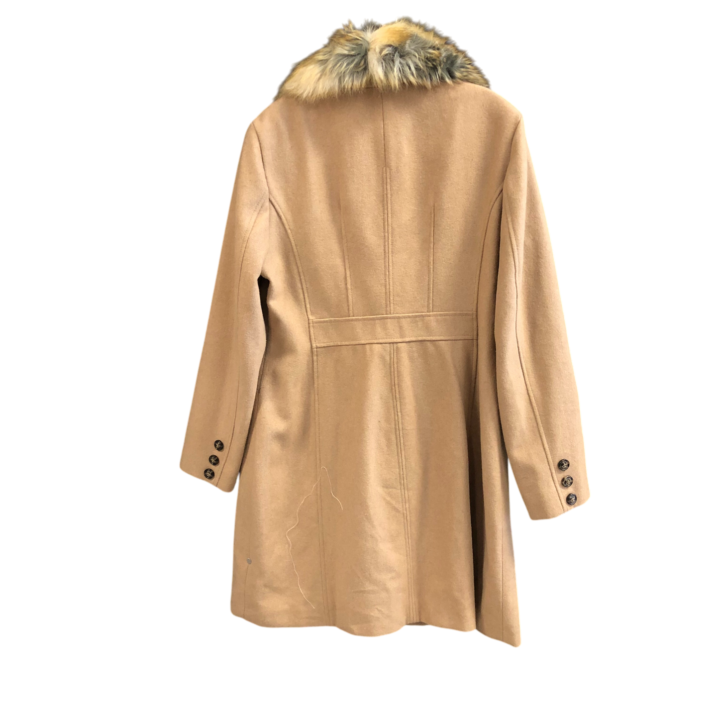 Coat Trench Coat By Laundry In Beige, Size: Xl