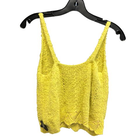 Yellow Top Cami Designer Anthropologie, Size Xxs