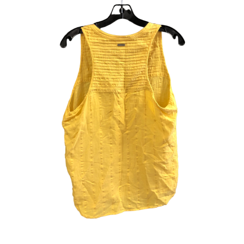 Yellow Top Sleeveless Prana, Size S