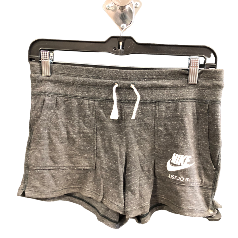 Athletic Shorts By Nike In Grey, Size: L