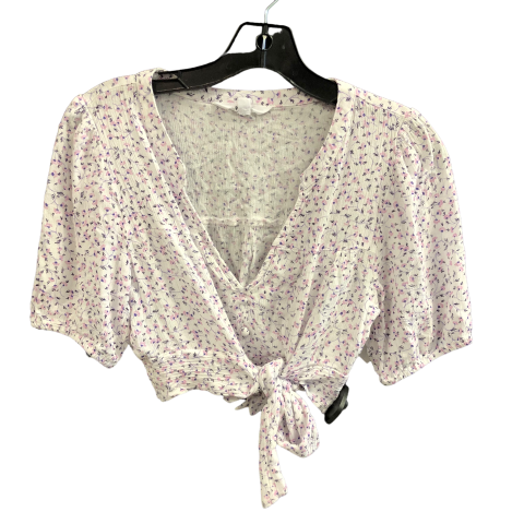 Top Short Sleeve By Steve Madden In Floral Print, Size: M