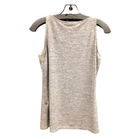 Top Sleeveless By Inc In Silver, Size: S