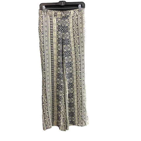 Pants Wide Leg By Jessica Simpson In Blue & Cream, Size: S