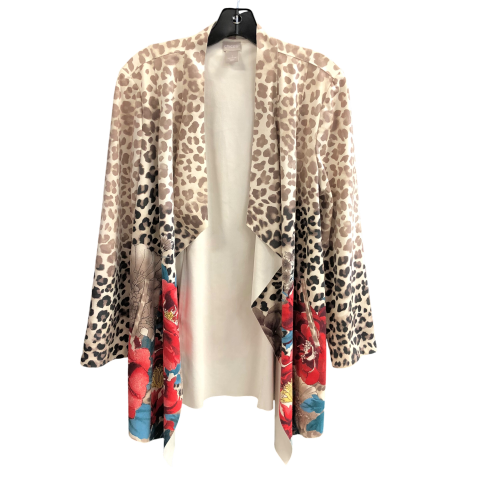 Jacket Other By Chicos In Animal Print, Size: M